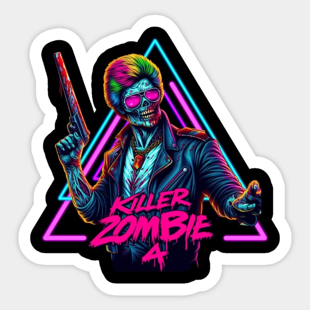 Killer zombie 4 movie Sticker by Soloha